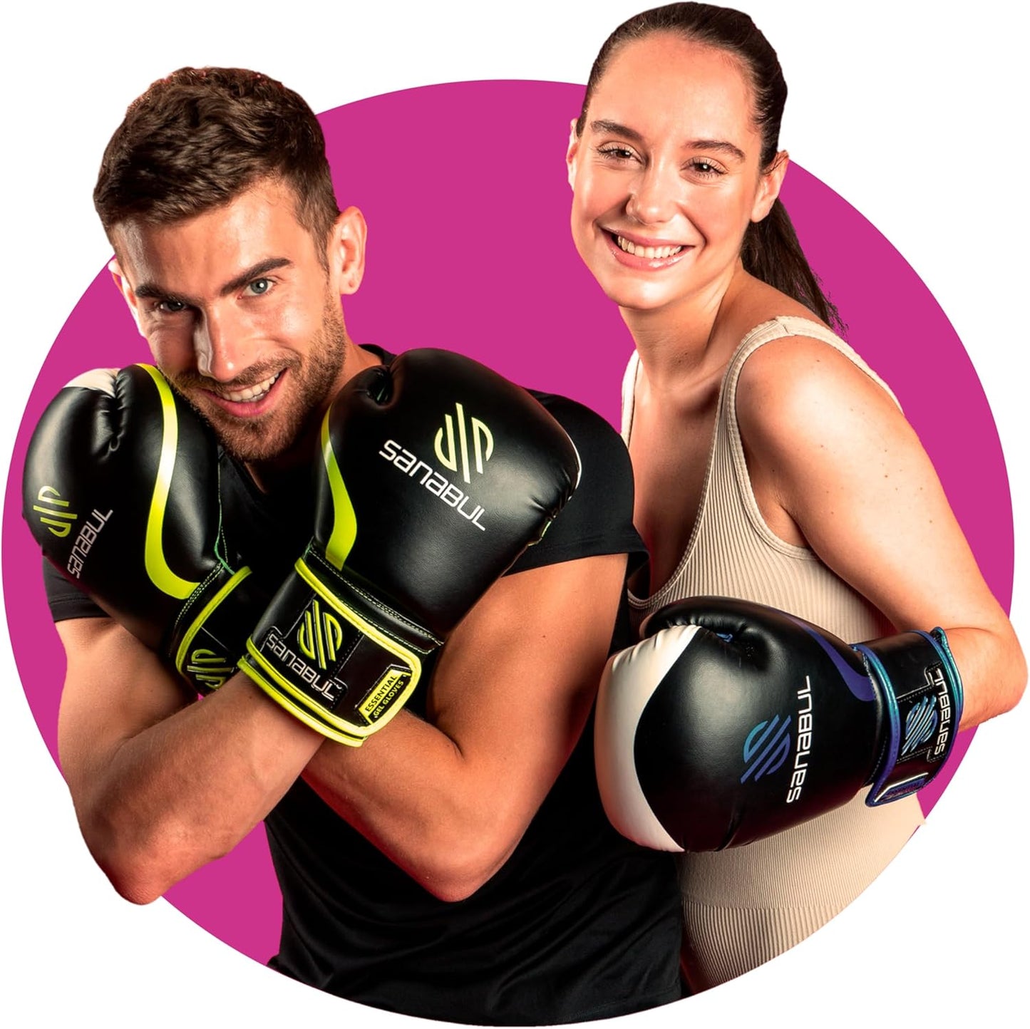 Essential Gel Boxing Gloves - Unisex for Kickboxing, MMA, Muay Thai, Heavy Bag Training & Sparring